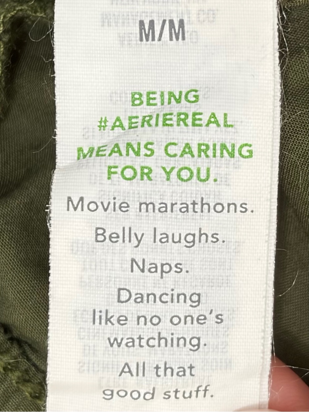 Aerie Avenue Baggy Cargo Utility Pant Olive Green (M/8) - Picture 10 of 15